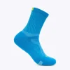 Bondi Quarter Run Sock-skyward blue